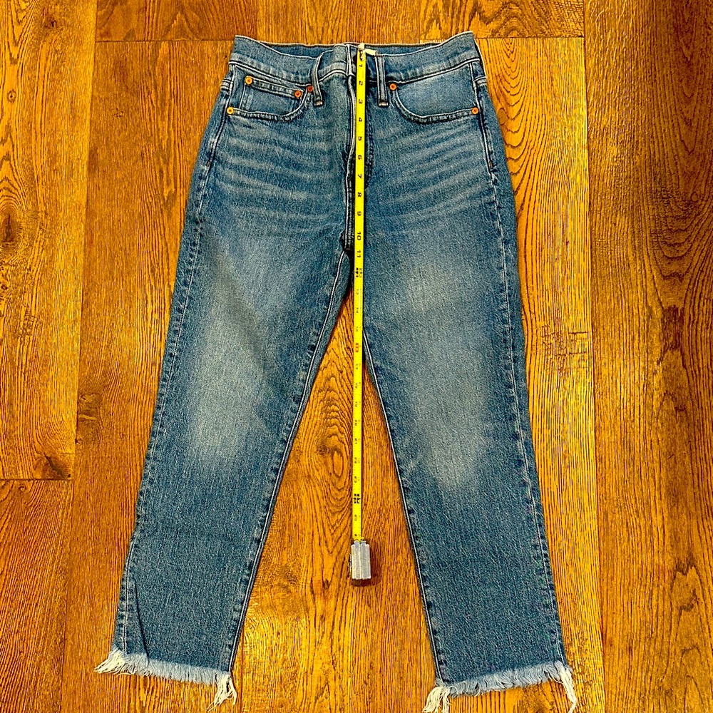 Madewell Ainsworth Perfect Vintage Denim Jeans  size 27 petite